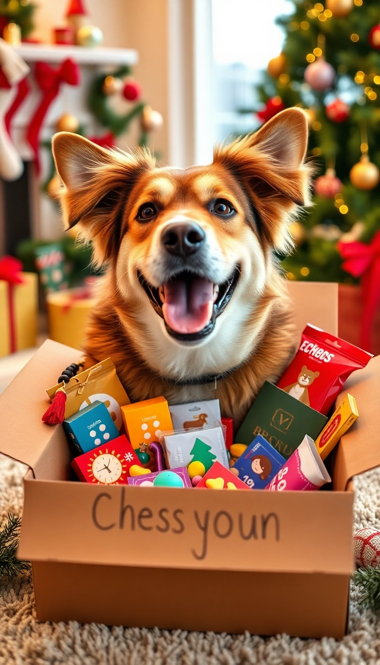 20 Adorable Dog Christmas Gifts That Will Make Your Pup's Tail Wag! (You Won't Believe #5!) - 11. Subscription Box for Dogs