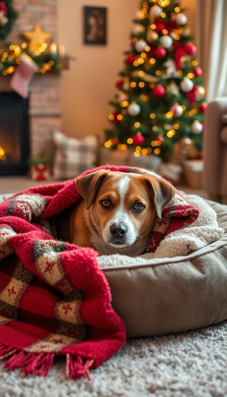 20 Adorable Dog Christmas Gifts That Will Make Your Pup's Tail Wag! (You Won't Believe #5!) - 10. Snuggly Dog Blanket