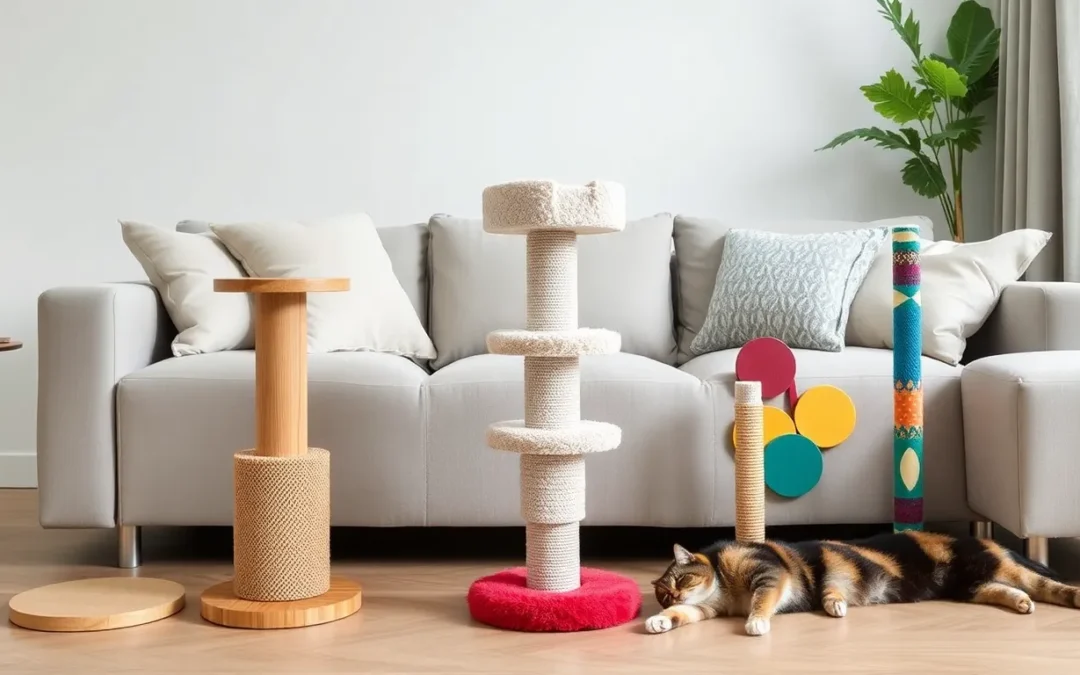 15 Stylish Cat Scratching Posts That Will Save Your Furniture (Check Out #9!)