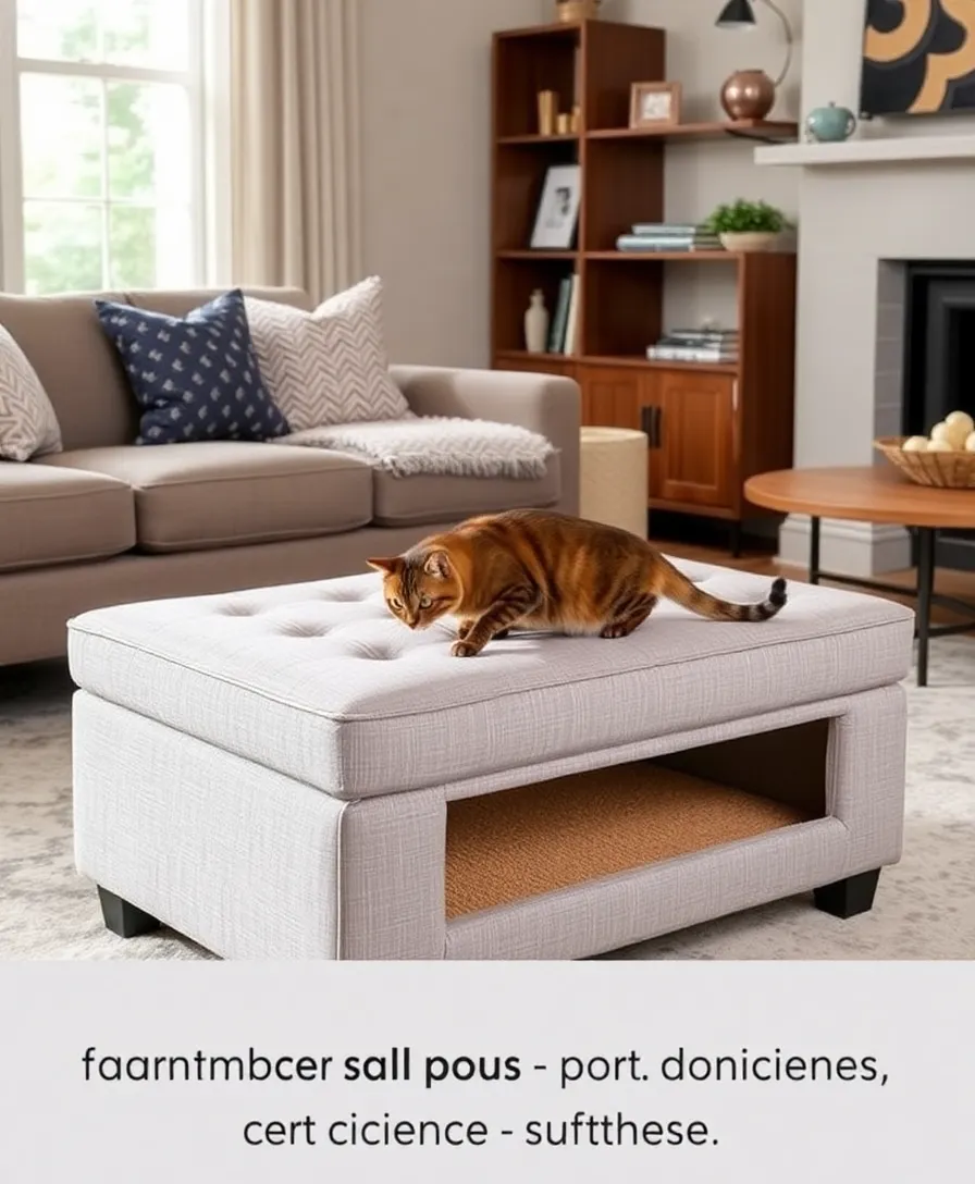 15 Stylish Cat Scratching Posts That Will Save Your Furniture (Check Out #9!) - 13. Convertible Furniture-Scratching Posts