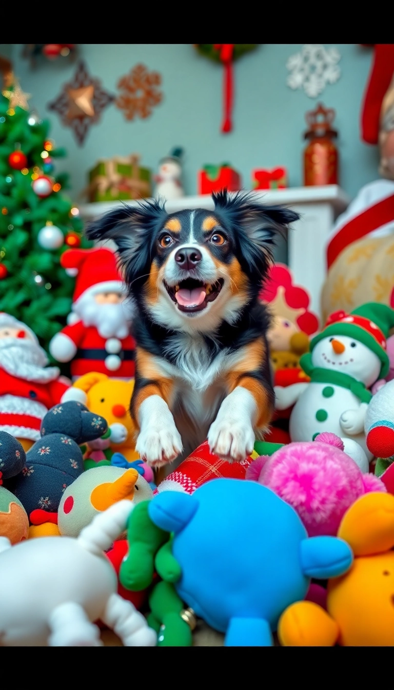 20 Adorable Dog Christmas Gifts That Will Make Your Pup's Tail Wag! (You Won't Believe #5!) - 2. Festive Plush Toys