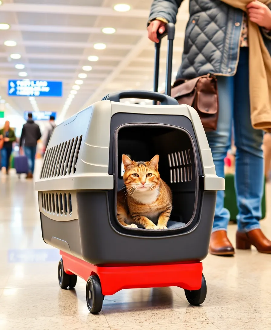 19 Cat Carriers That Make Traveling with Your Feline a Breeze (Check Out #5 for Comfort!) - 12. The Pet Carrier with Wheels