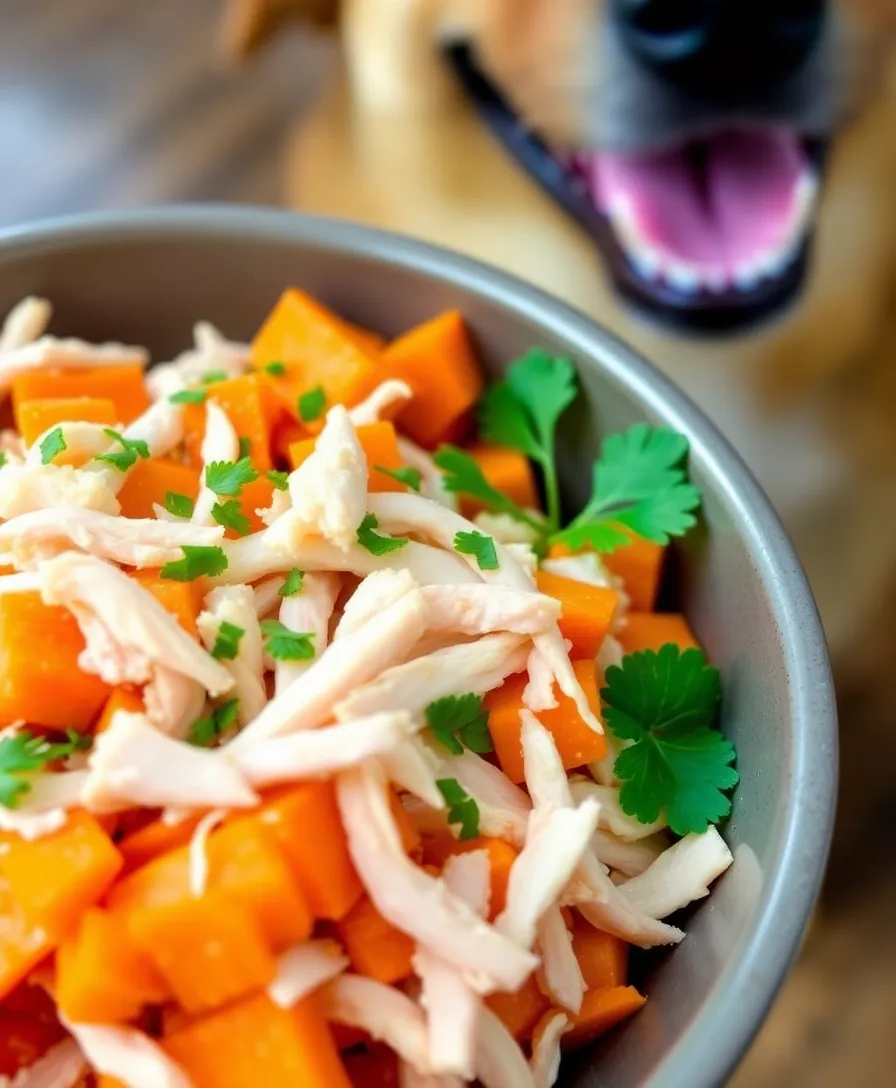 13 Nutritious Dog Food Recipes That Will Make Your Pup Jump for Joy (You Won't Believe #8!) - 1. Chicken and Sweet Potato Delight