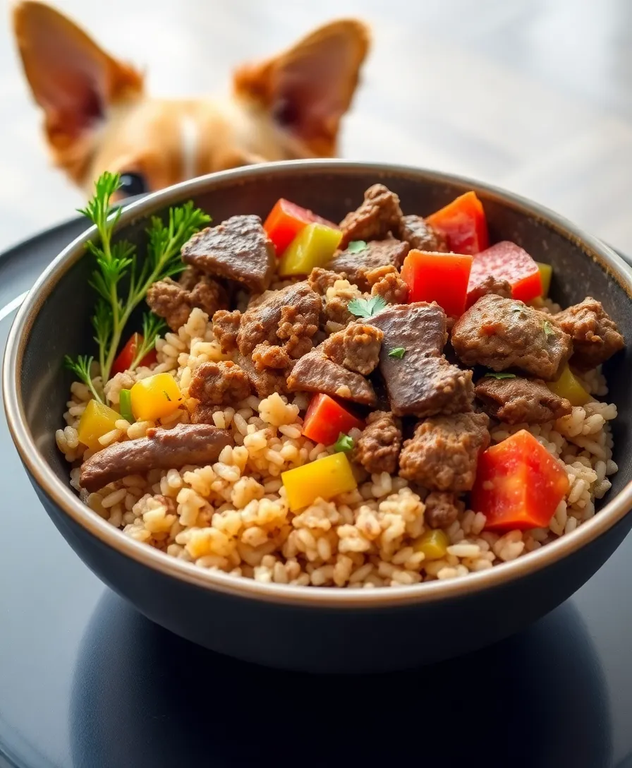 13 Nutritious Dog Food Recipes That Will Make Your Pup Jump for Joy (You Won't Believe #8!) - 8. (You Won't Believe This!) Lamb and Brown Rice Medley