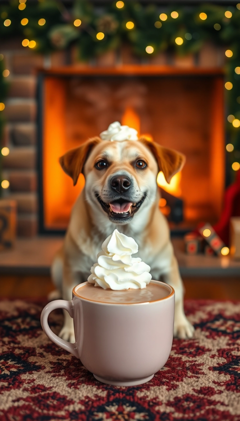 20 Adorable Dog Christmas Gifts That Will Make Your Pup's Tail Wag! (You Won't Believe #5!) - 7. Dog-Friendly Hot Chocolate