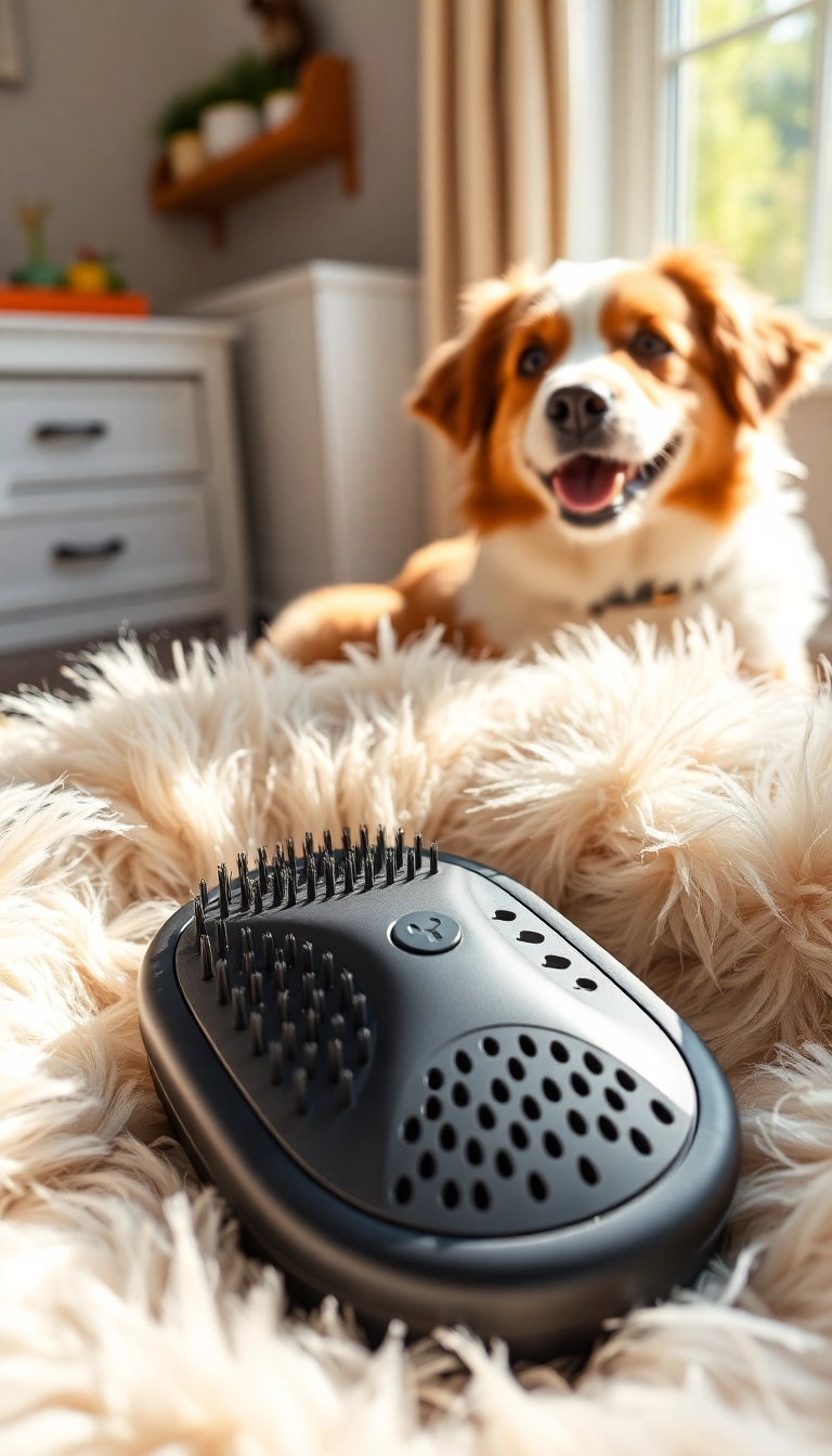 20 Affordable Grooming Tools Every Pet Owner Needs (You Can't Live Without #12!) - 1. Self-Cleaning Slicker Brush