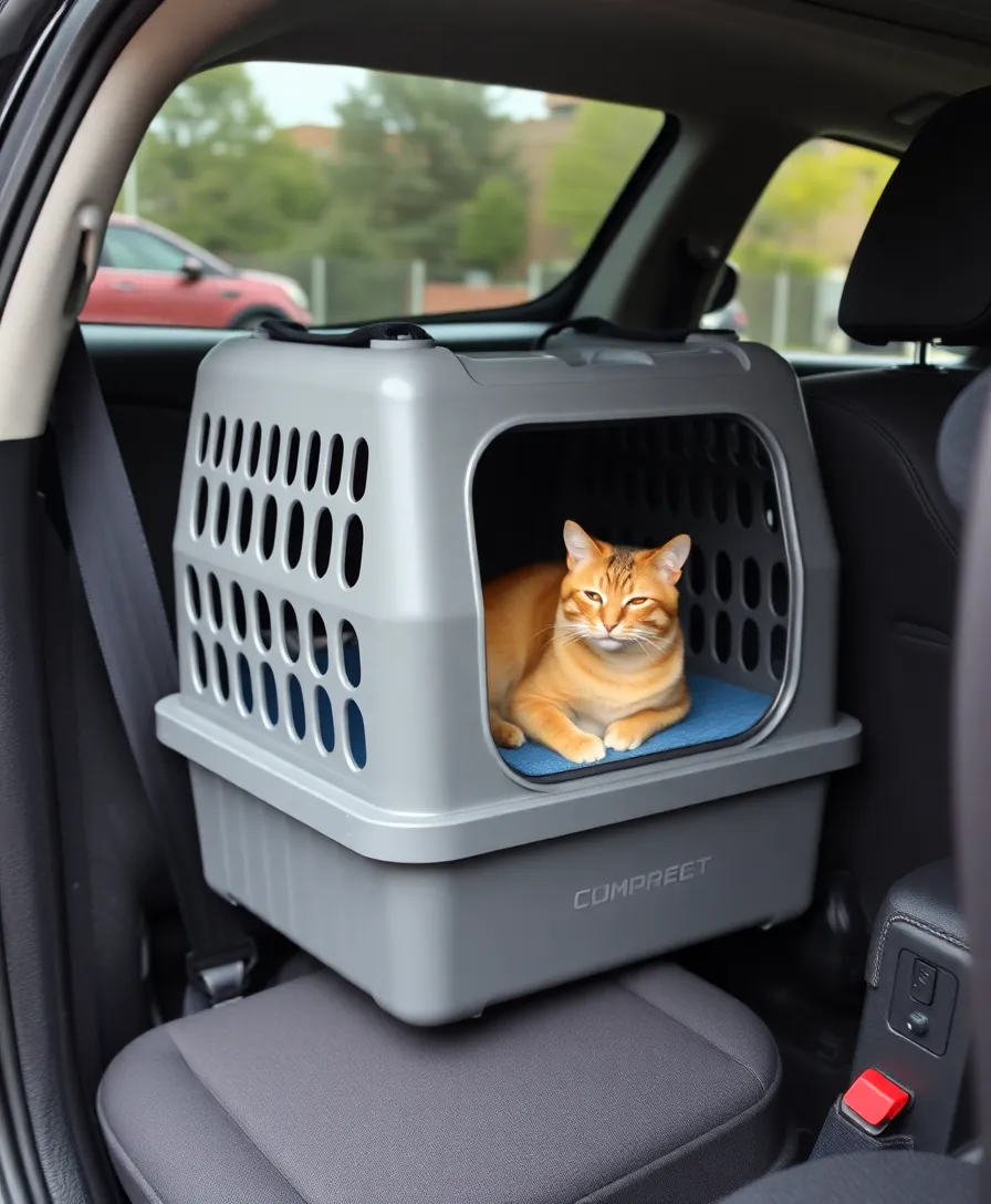 19 Cat Carriers That Make Traveling with Your Feline a Breeze (Check Out #5 for Comfort!) - 14. The Compact Car Carrier