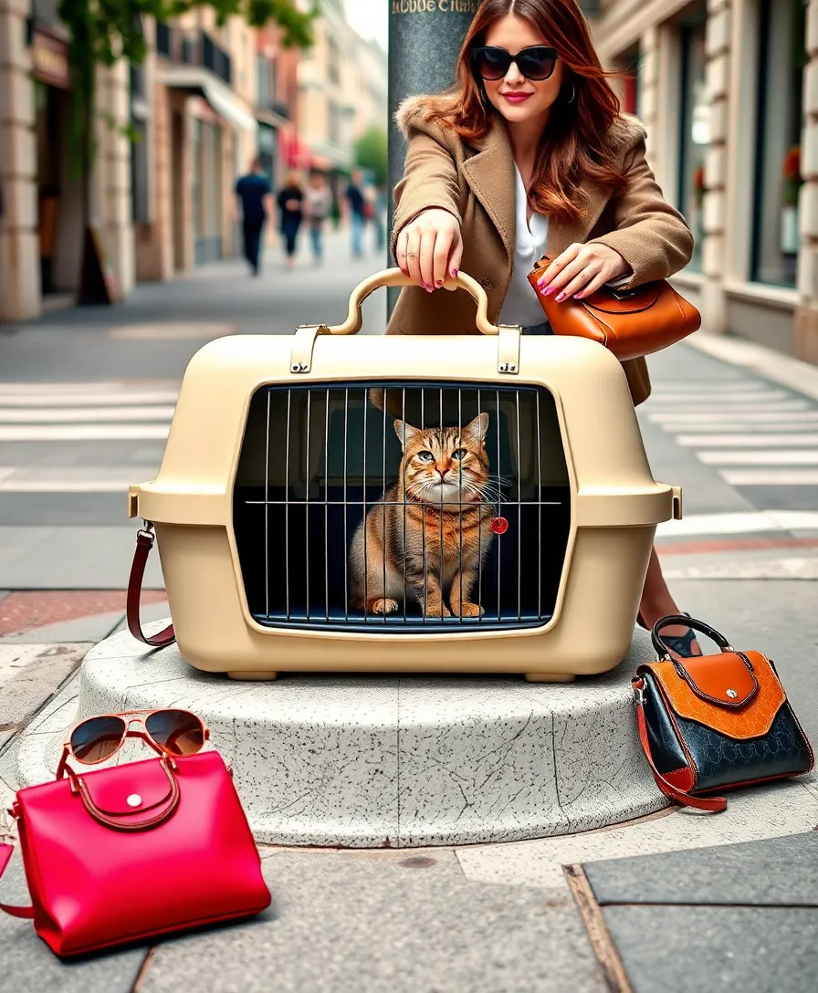 19 Cat Carriers That Make Traveling with Your Feline a Breeze (Check Out #5 for Comfort!) - 6. The Stylish Designer Carrier