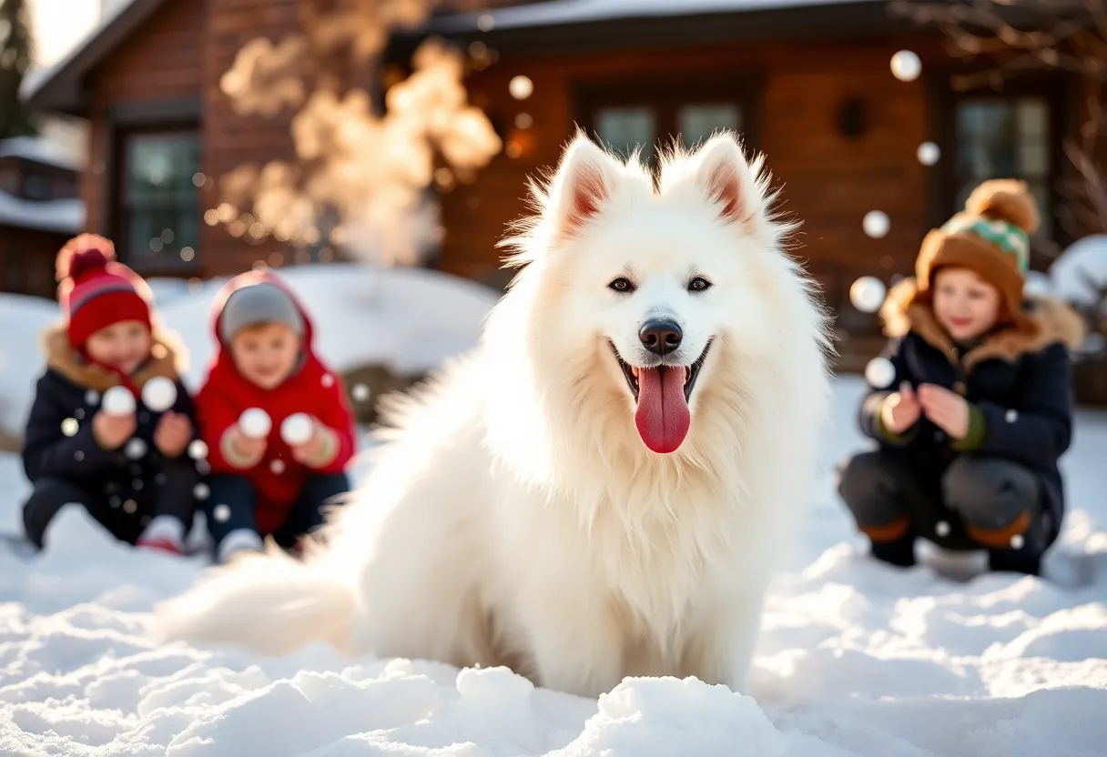 11 Winter-Friendly Dog Breeds That Are Perfect for Snowy Days! - 6. Samoyed