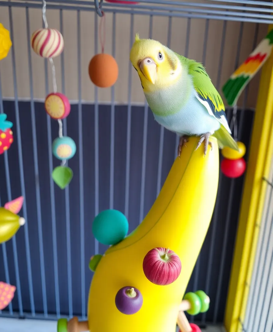 13 Unique Bird Perches That Your Feathered Friend Will Adore (You Can't Miss #4!) - 3. Funky Fruit Perch