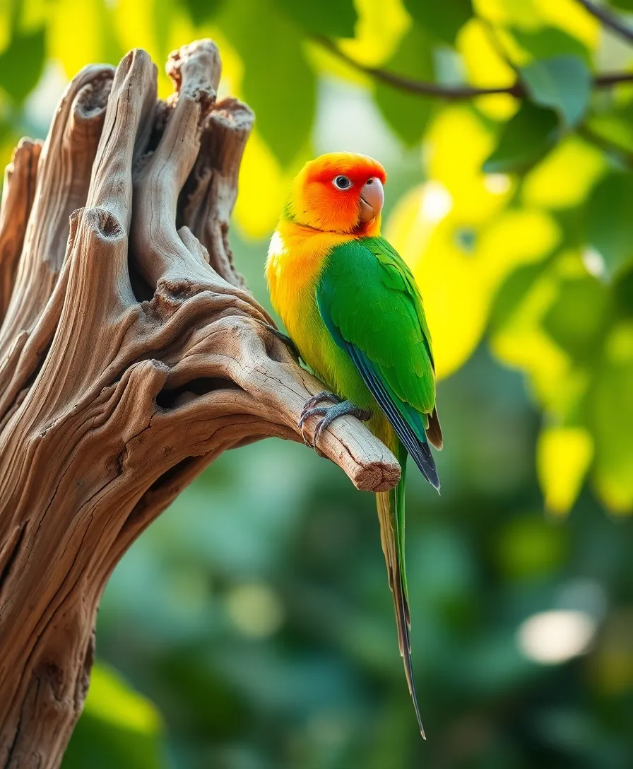 13 Unique Bird Perches That Your Feathered Friend Will Adore (You Can't Miss #4!) - 1. Driftwood Delight