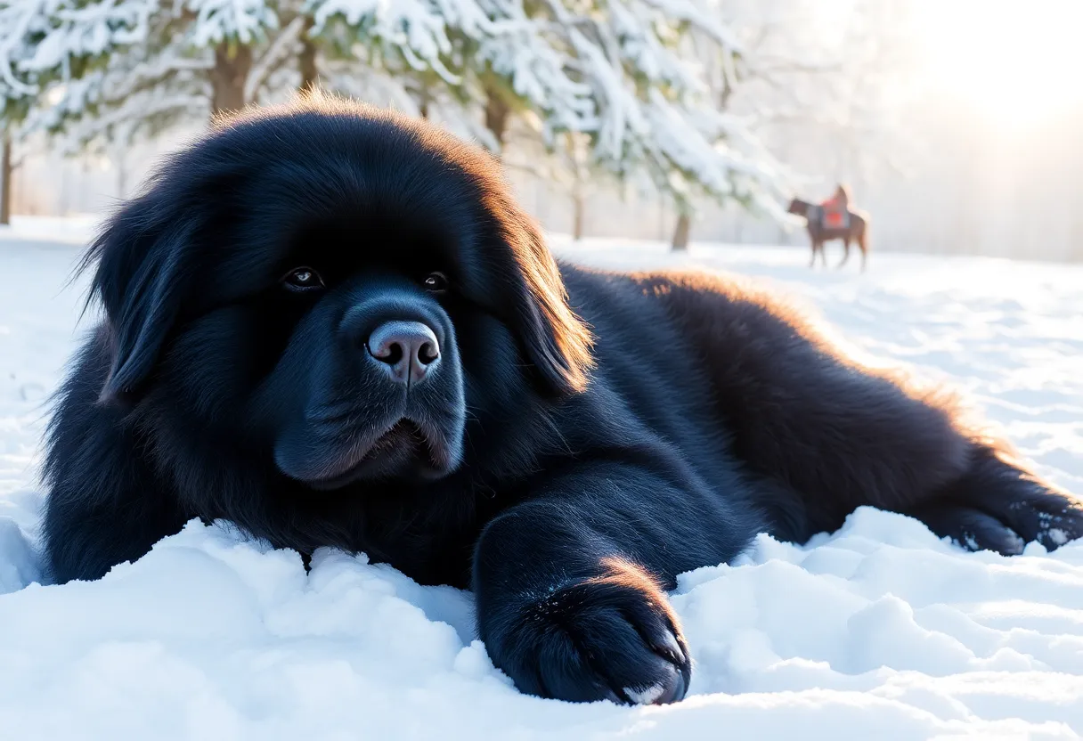 11 Winter-Friendly Dog Breeds That Are Perfect for Snowy Days! - 5. Newfoundland