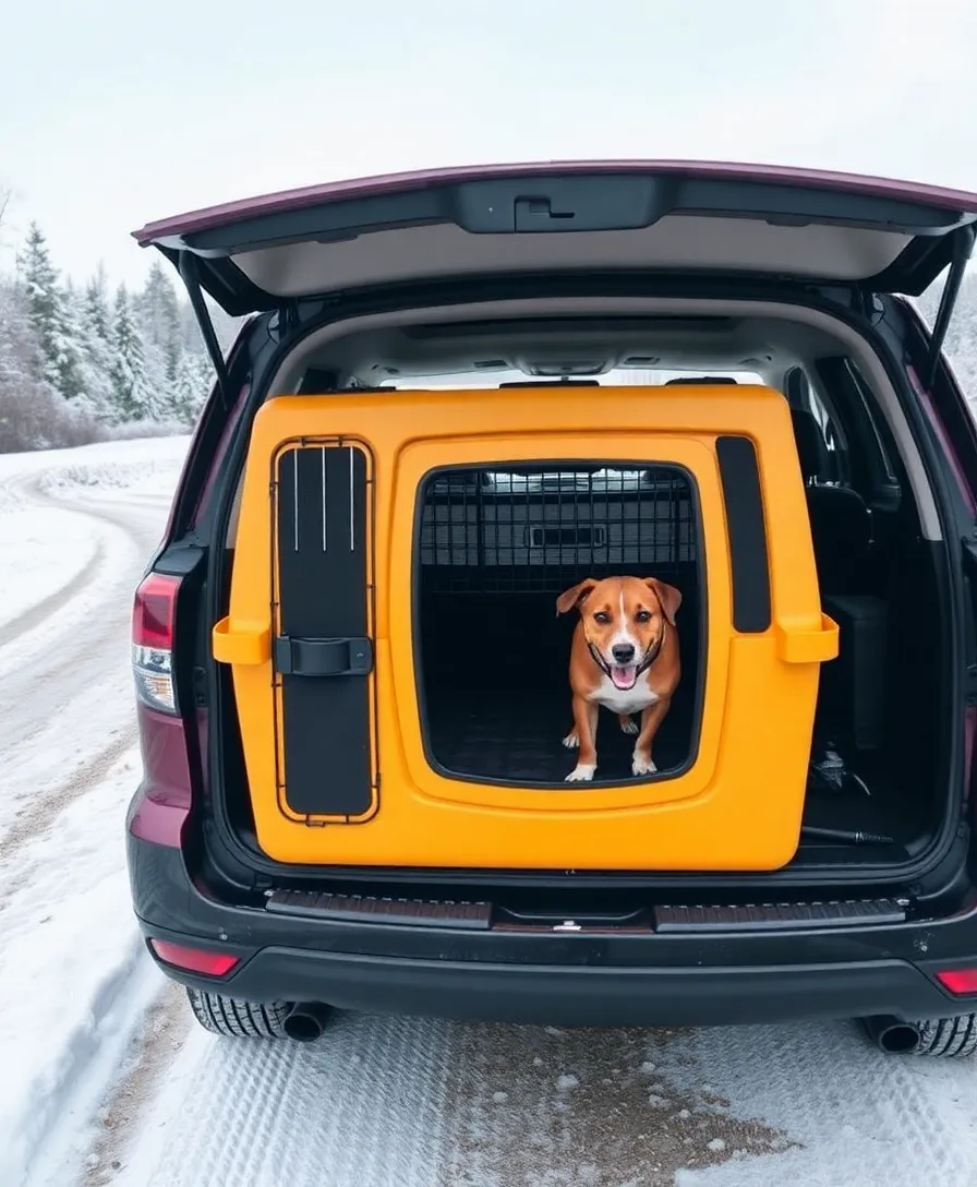 15 Must-Have Dog Hiking Gear Items for Winter Adventures (Don't Go Without #3!) - 11. Dog Travel Crate