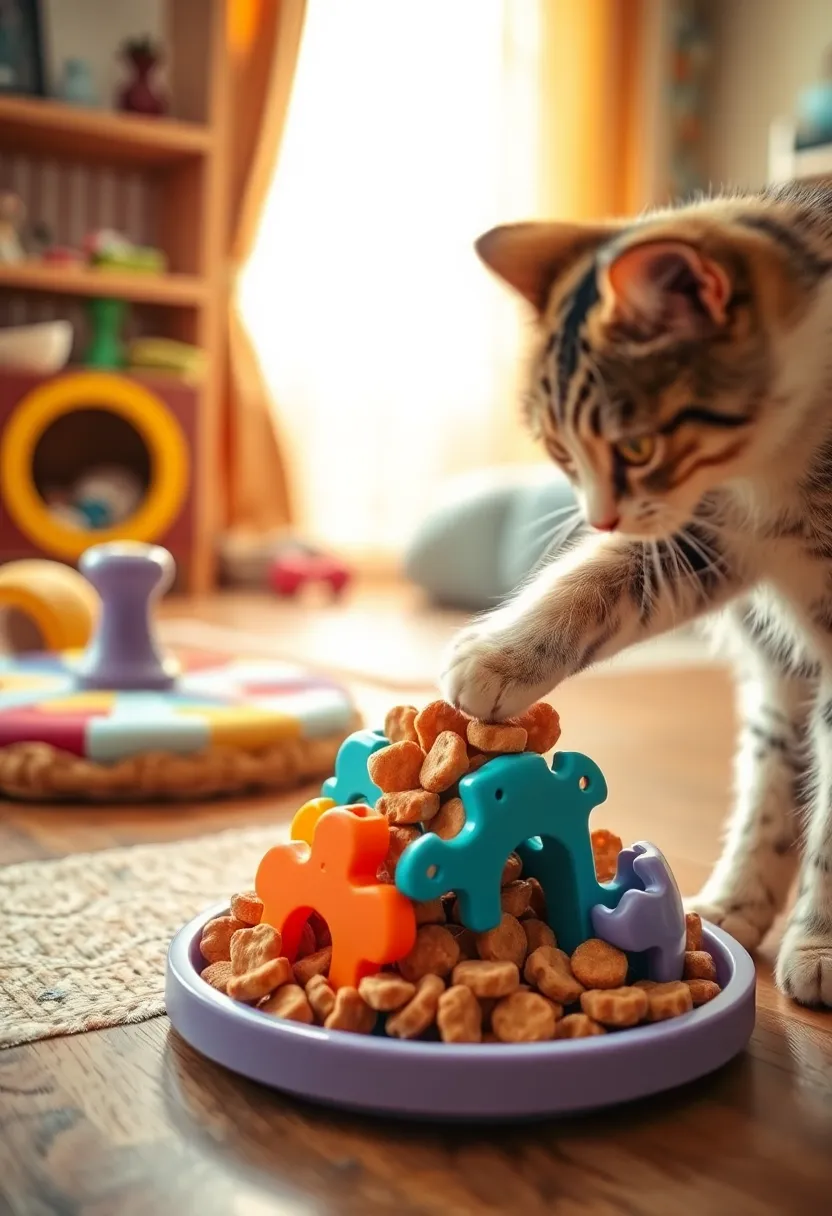 Keep Your Cat Fit: 7 Active Toys of 2025 That Will Get Them Moving! - 3. Puzzle Feeders for Mental Stimulation