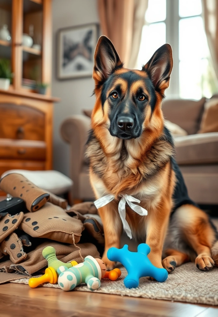 17 Common German Shepherd Behavior Problems and How to Fix Them Fast (You’ll Wish You Knew #9 Sooner!) - 2. Chewing and Destructive Behavior