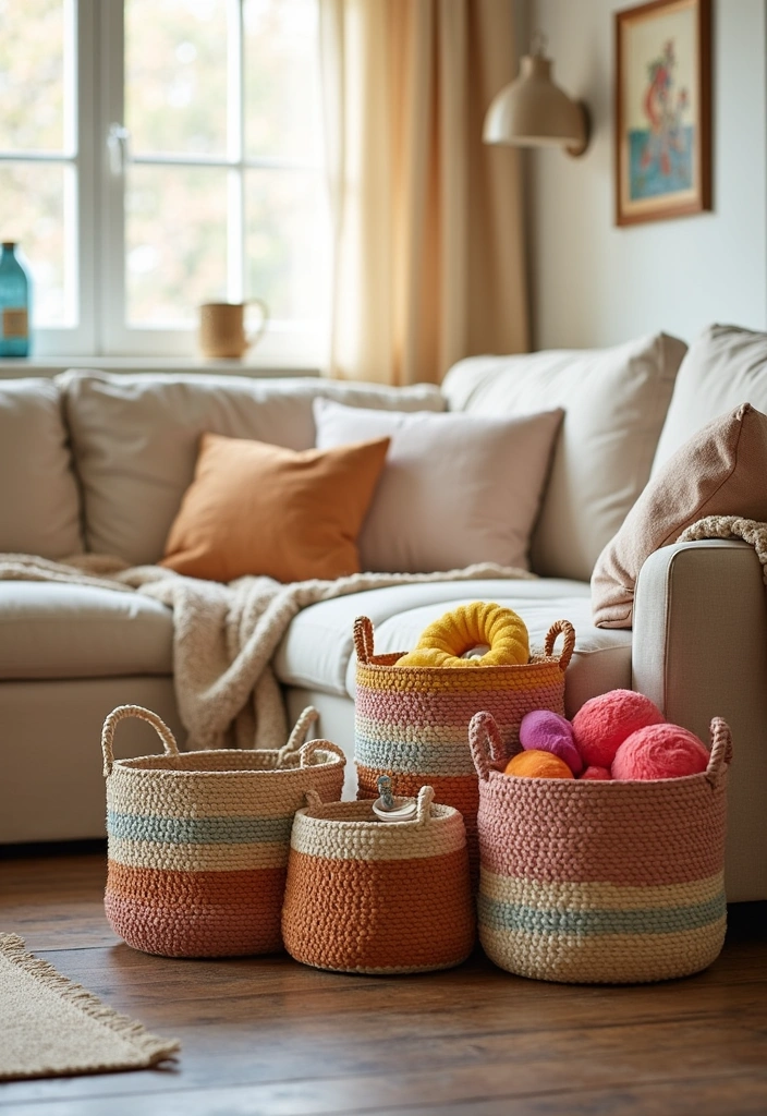 10 Stylish Pet Toy Bins That'll Elevate Your Home Decor (And Hide the Mess!) - 1. Chic Woven Baskets