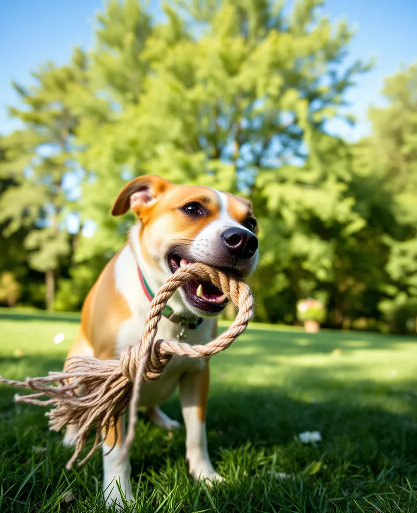 14 Eco-Friendly Dog Toys You Can Make at Home (Save the Planet with #6!) - 3. Braided Jute Tug Toy