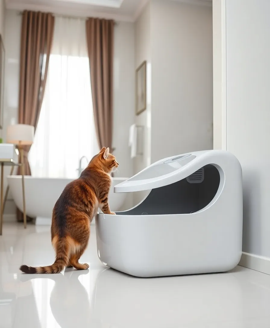 12 Smart Pet Devices That Will Change Your Life (You Won't Believe #8!) - 4. Automatic Litter Boxes: A Cleaner Home