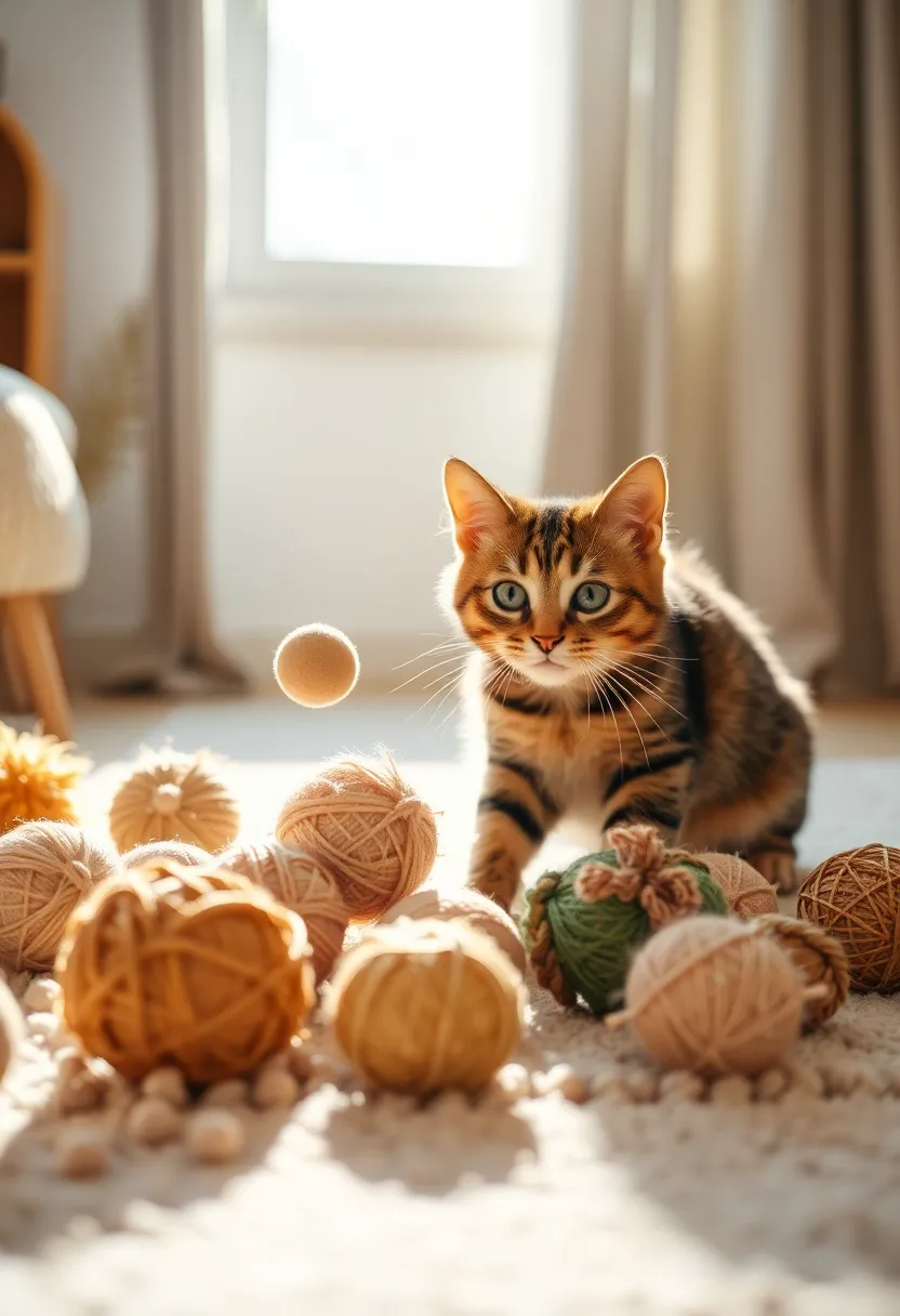 Keep Your Cat Fit: 7 Active Toys of 2025 That Will Get Them Moving! - 4. Eco-Friendly Balls