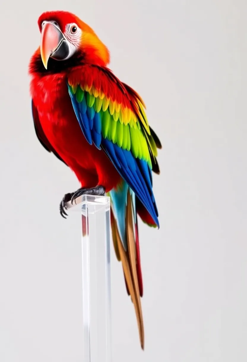 13 Unique Bird Perches That Your Feathered Friend Will Adore (You Can't Miss #4!) - 10. Crystal Clear Acrylic Perch