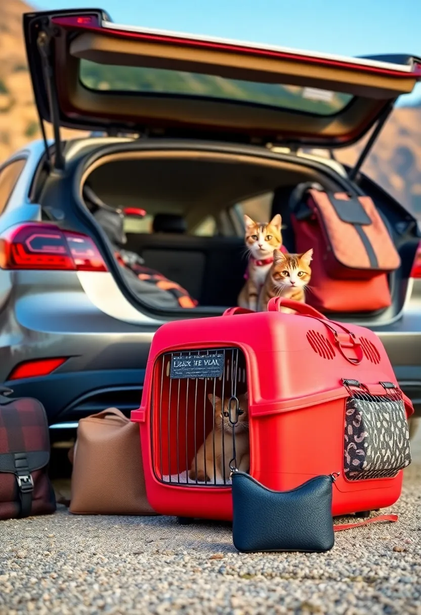 Top 10 Must-Have Cat Products for 2025: Elevate Your Feline’s Lifestyle! - 4. Stylish Cat Carrier with Safety Features