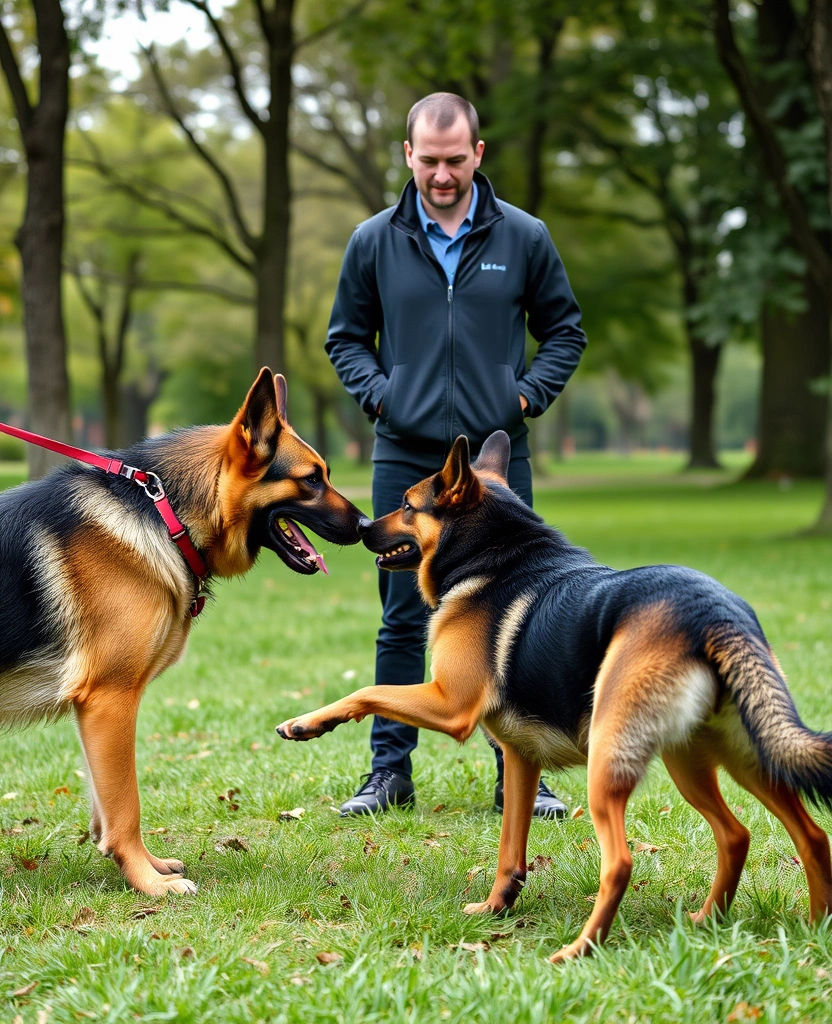 17 Common German Shepherd Behavior Problems and How to Fix Them Fast (You’ll Wish You Knew #9 Sooner!) - 5. Aggression Towards Other Animals