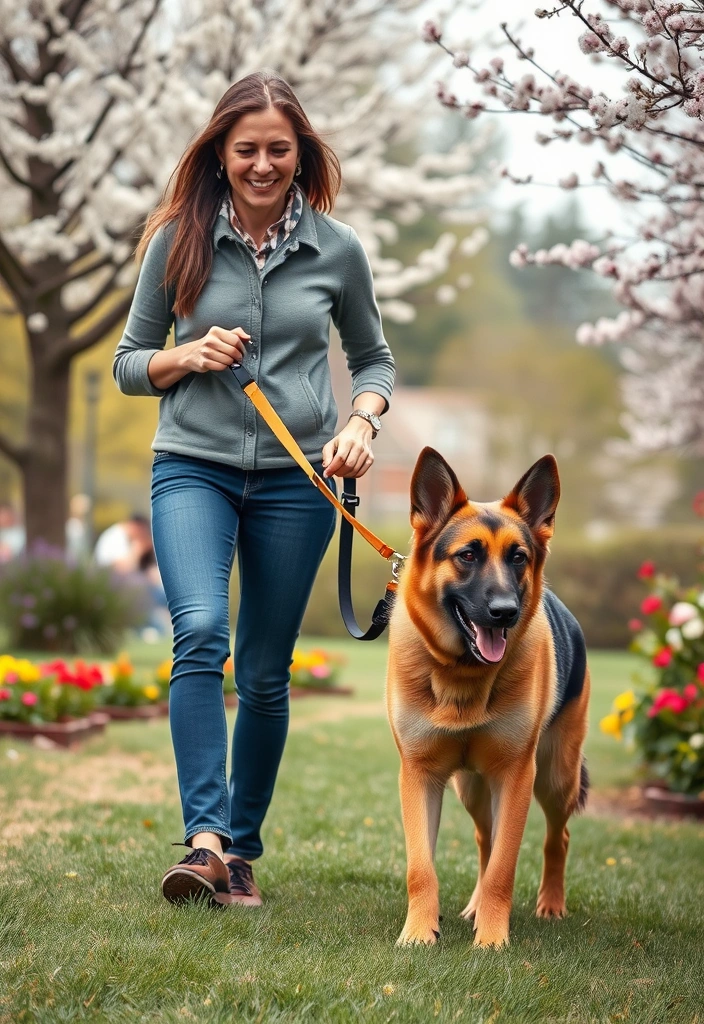 17 Common German Shepherd Behavior Problems and How to Fix Them Fast (You’ll Wish You Knew #9 Sooner!) - 7. Pulling on the Leash