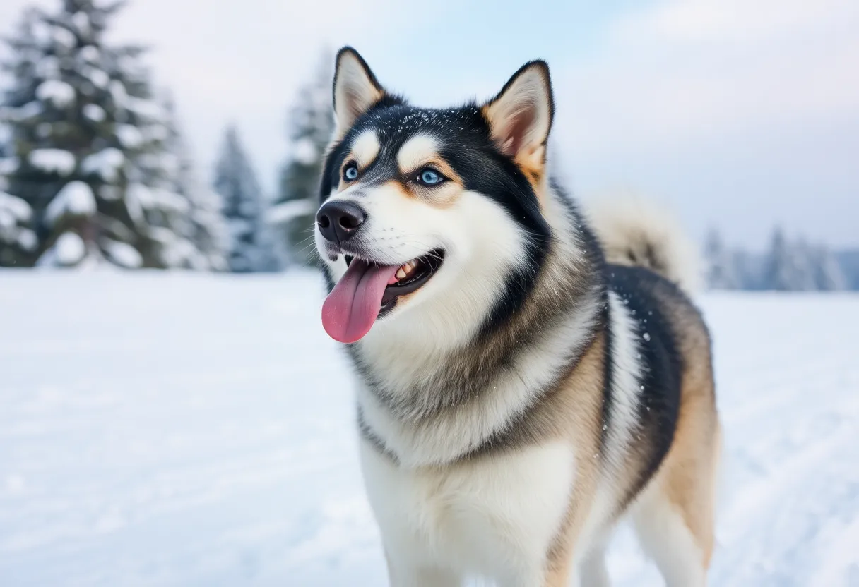 11 Winter-Friendly Dog Breeds That Are Perfect for Snowy Days! - 1. Siberian Husky