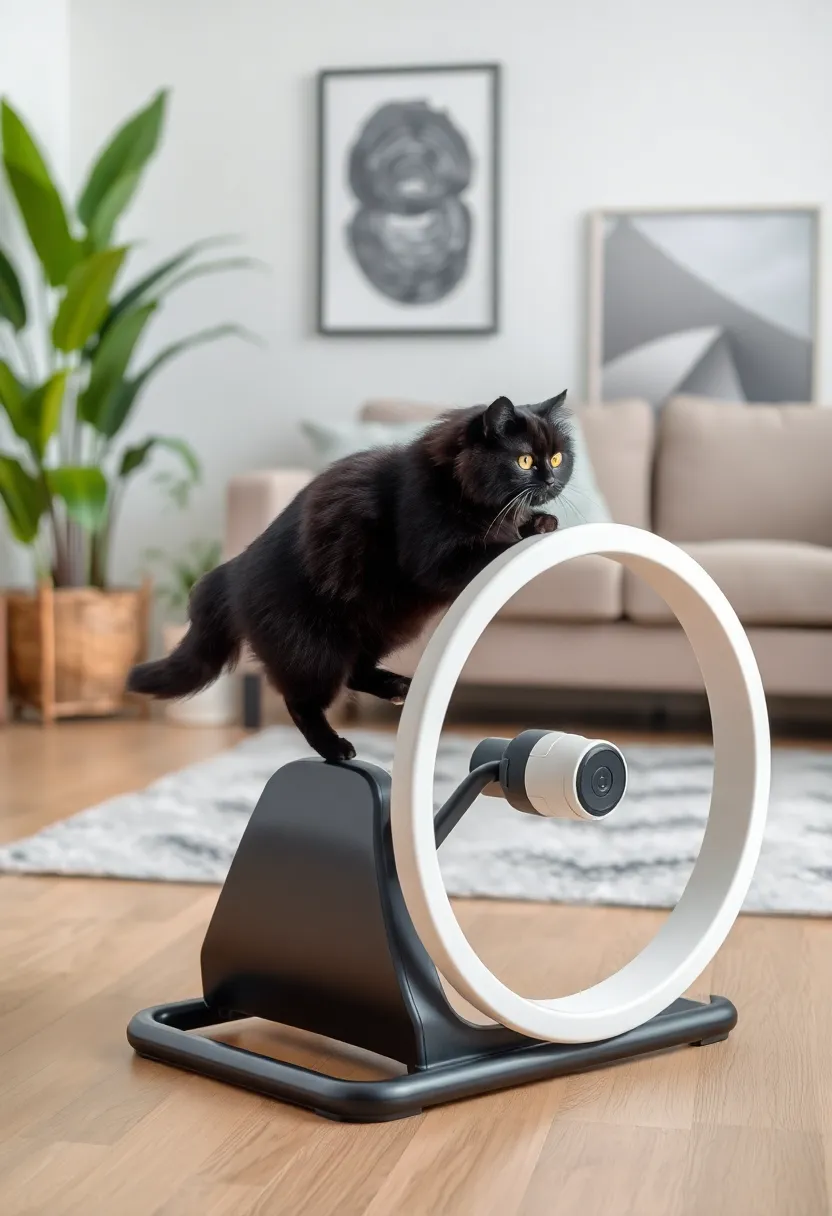 Keep Your Cat Fit: 7 Active Toys of 2025 That Will Get Them Moving! - 5. Smart Exercise Wheels