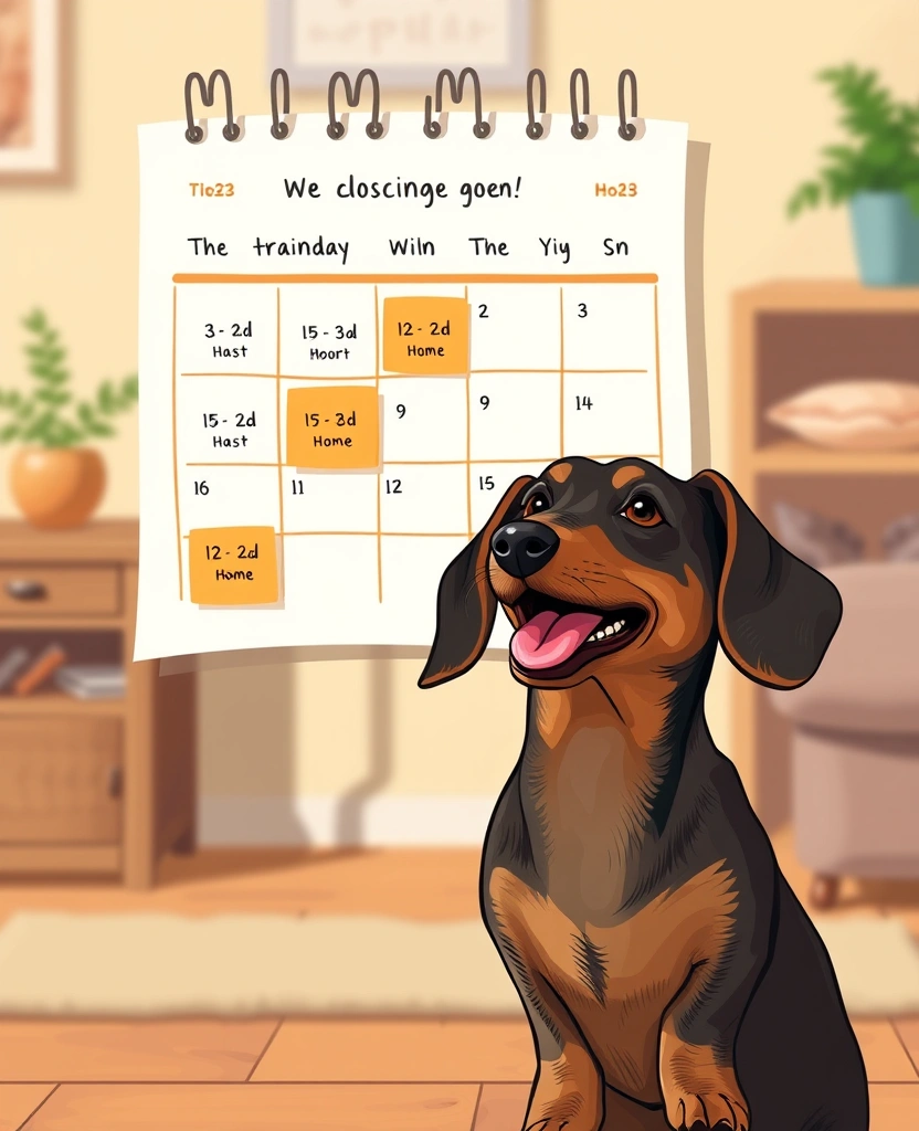 15 Essential Dachshund Training Tips Every Owner Needs to Know (You Won't Believe #9!) - 13. Create a Consistent Training Schedule